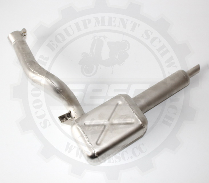 Auspuff V98 vernickelt 1947 Auspuff V98 vernickelt 1947