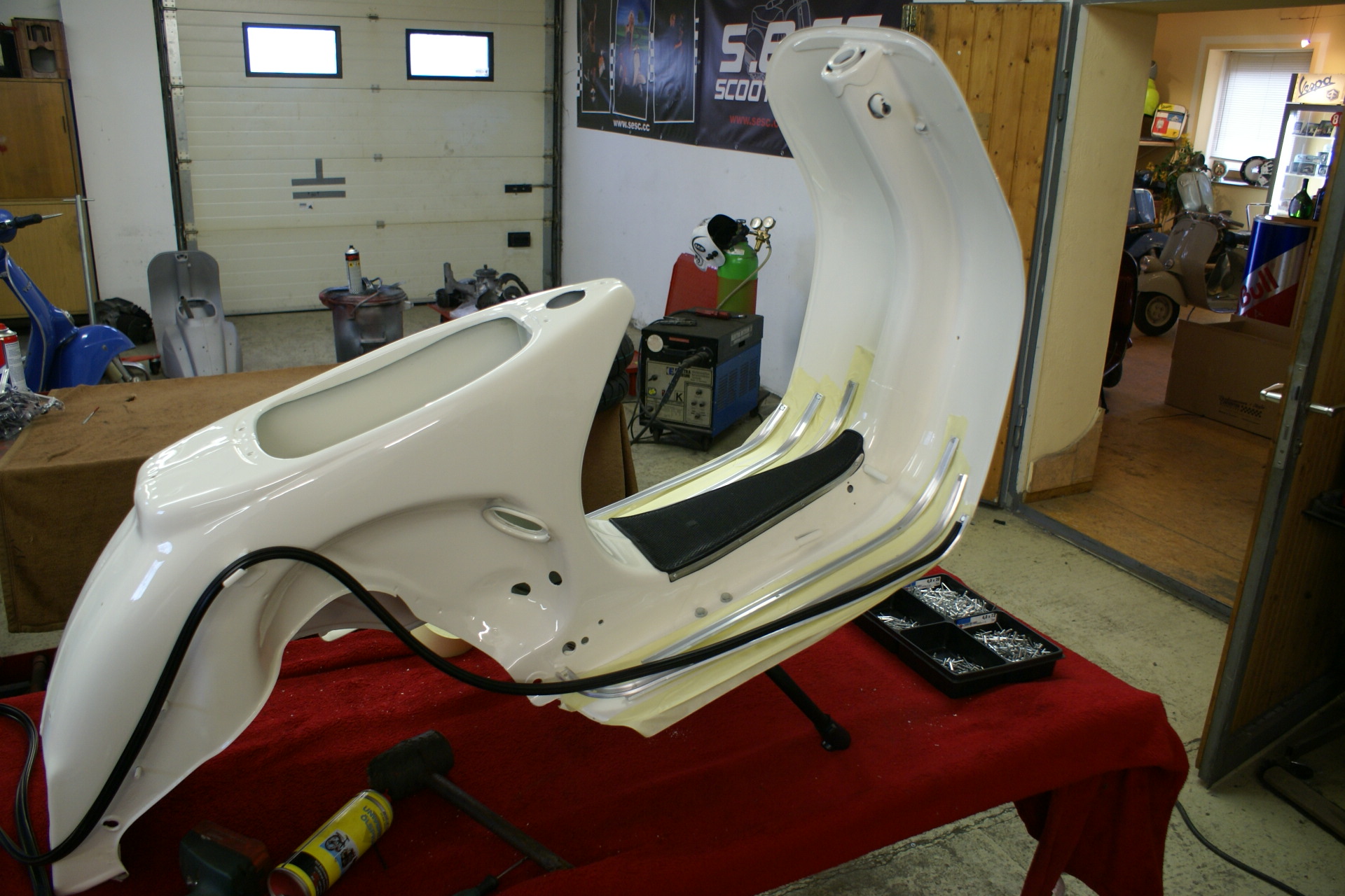 Komplett-Restauration Vespa Rally 200 - Bild #5 Komplett-Restauration Vespa Rally 200 - Bild #5