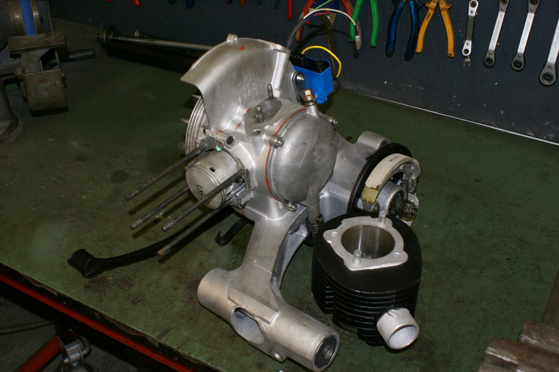 Komplett-Restauration Vespa Rally 200 - Bild #7 Komplett-Restauration Vespa Rally 200 - Bild #7