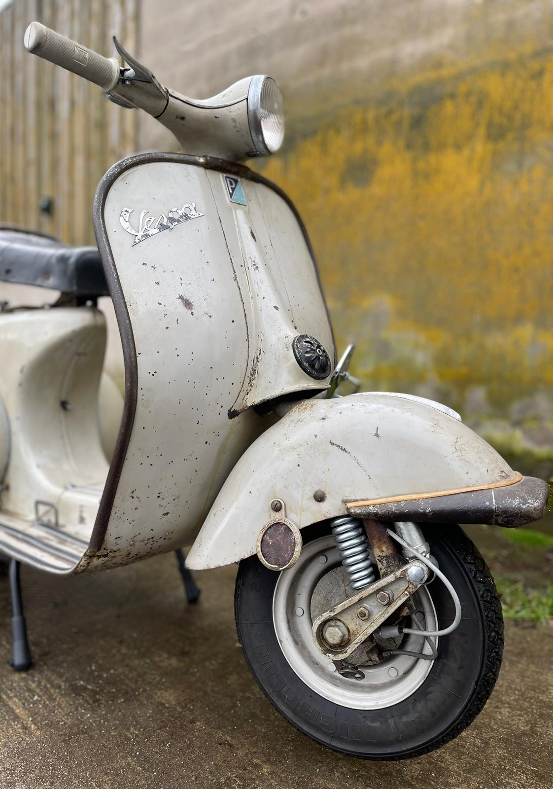 Vespa VNA mit PX-Motor auf 8 Zoll - Bild #3 Vespa VNA mit PX-Motor auf 8 Zoll - Bild #3