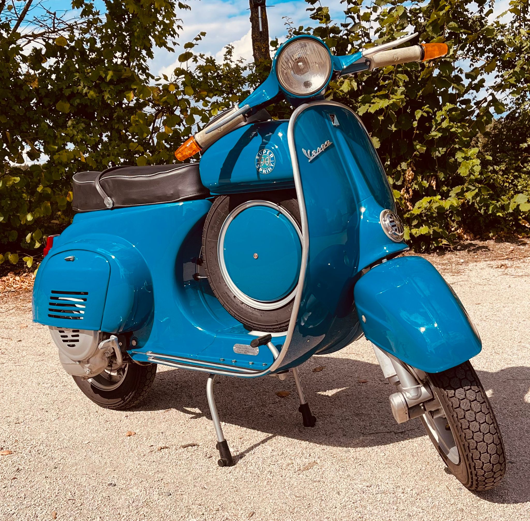 Vespa SS 90, erste Serie, deutsches Modell - Bild #2 Vespa SS 90, erste Serie, deutsches Modell - Bild #2