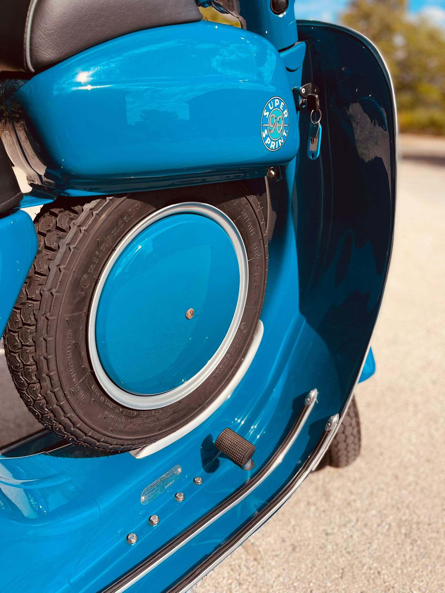 Vespa SS 90, erste Serie, deutsches Modell - Bild #6 Vespa SS 90, erste Serie, deutsches Modell - Bild #6