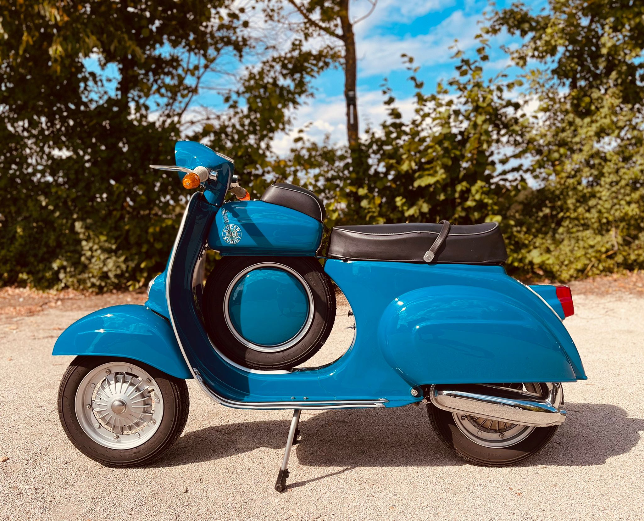 Vespa SS 90, erste Serie, deutsches Modell - Bild #8 Vespa SS 90, erste Serie, deutsches Modell - Bild #8