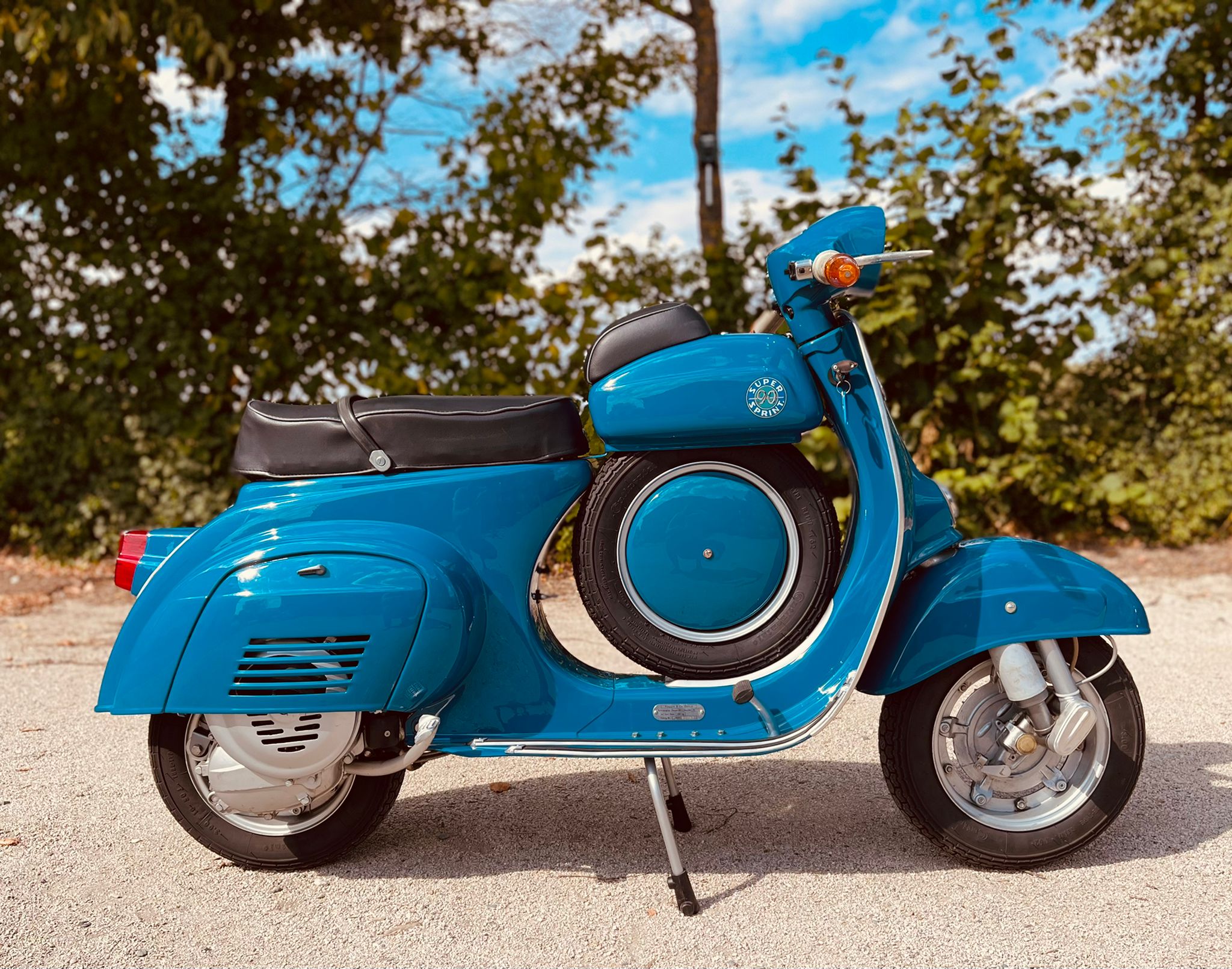 Vespa SS 90, erste Serie, deutsches Modell - Bild #10 Vespa SS 90, erste Serie, deutsches Modell - Bild #10