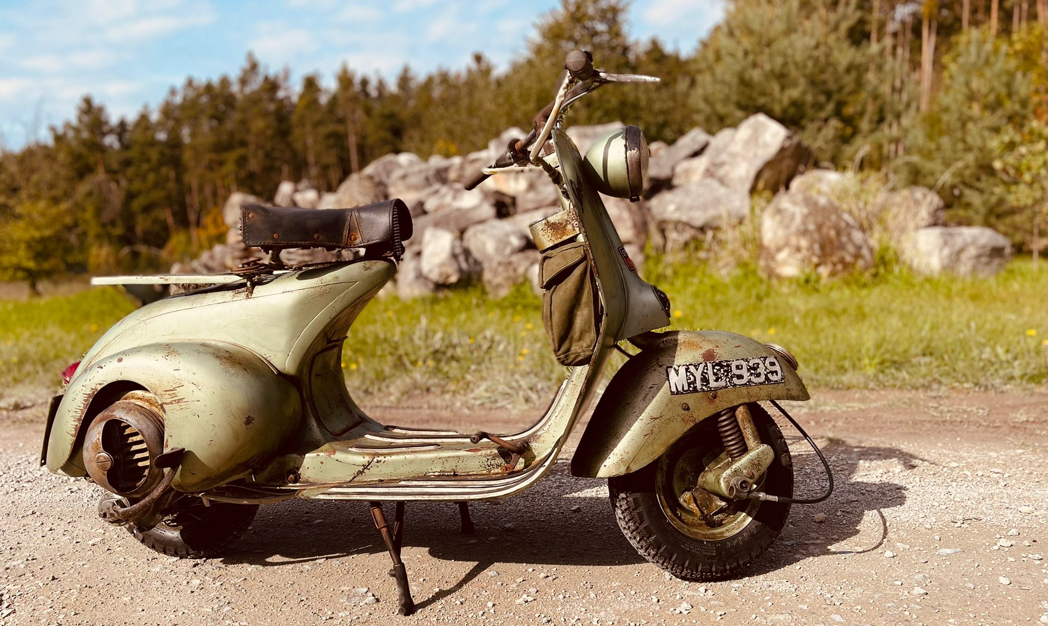 Vespa Douglas Modell G, restauriert - Bild #1 Vespa Douglas Modell G, restauriert - Bild #1