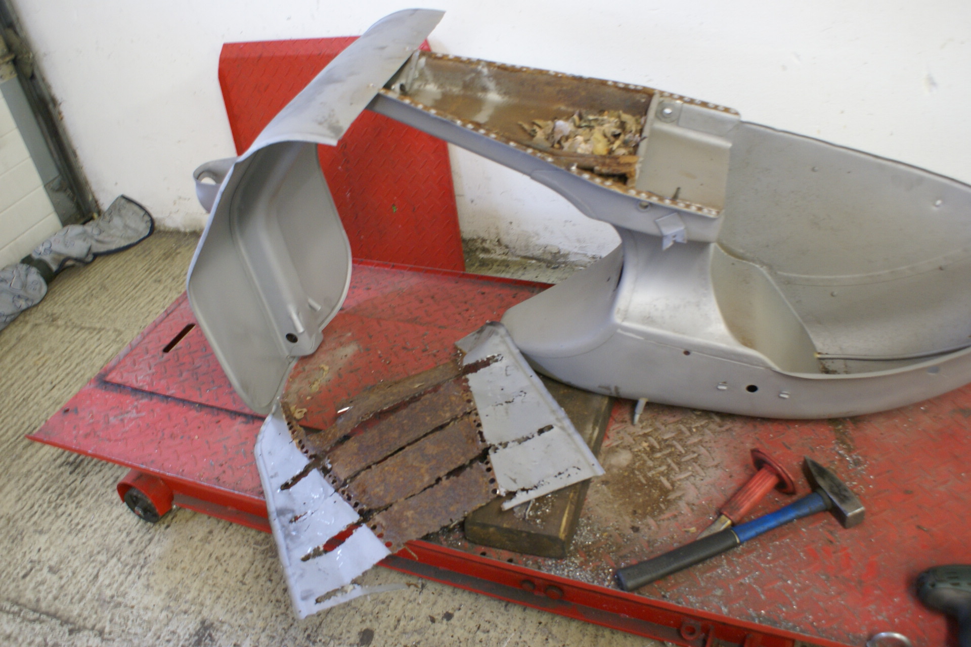 Bilderserie Restauration Vespa VM - Bild #4 Bilderserie Restauration Vespa VM - Bild #4