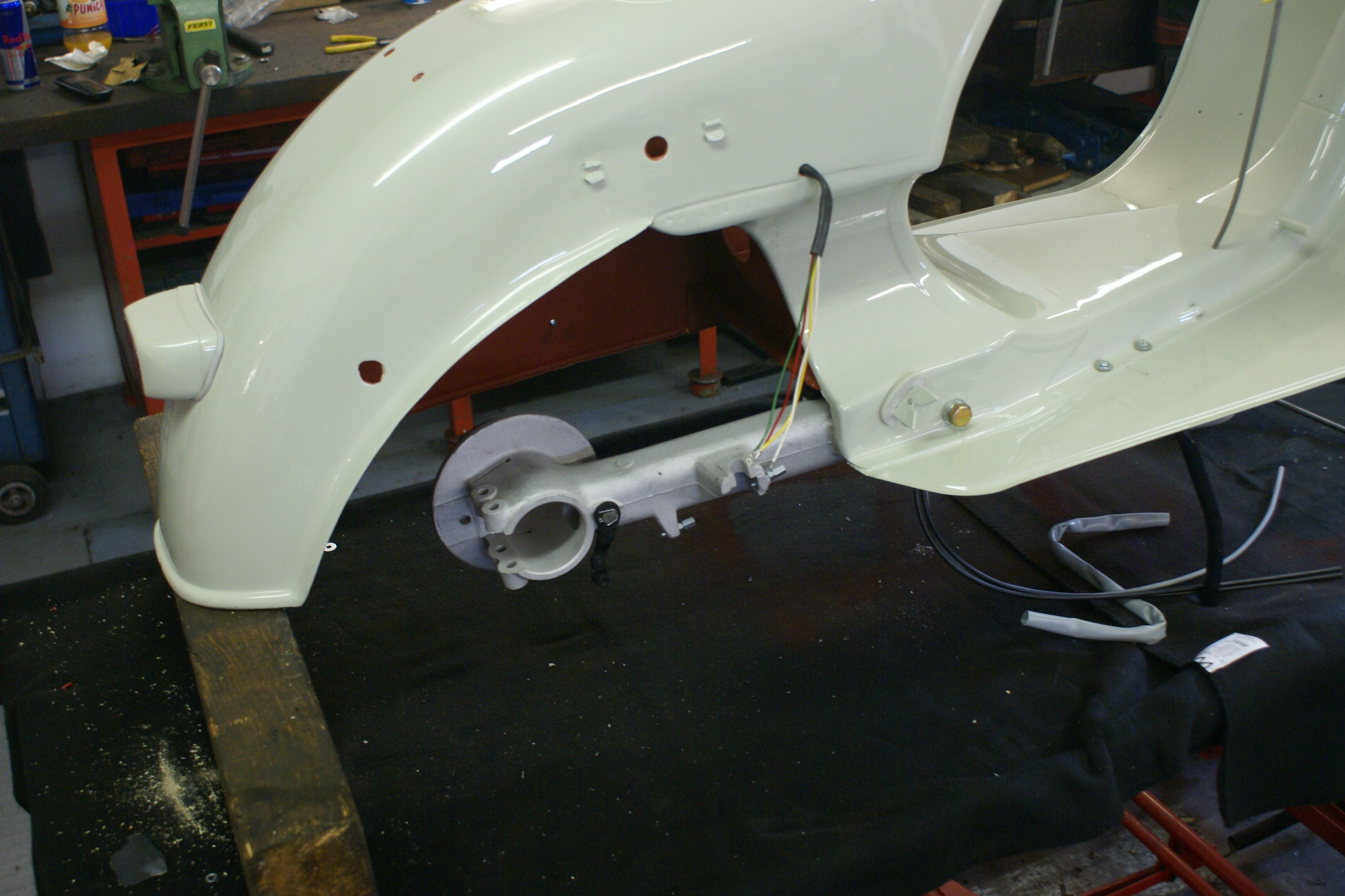 Bilderserie Restauration Vespa VM - Bild #8 Bilderserie Restauration Vespa VM - Bild #8