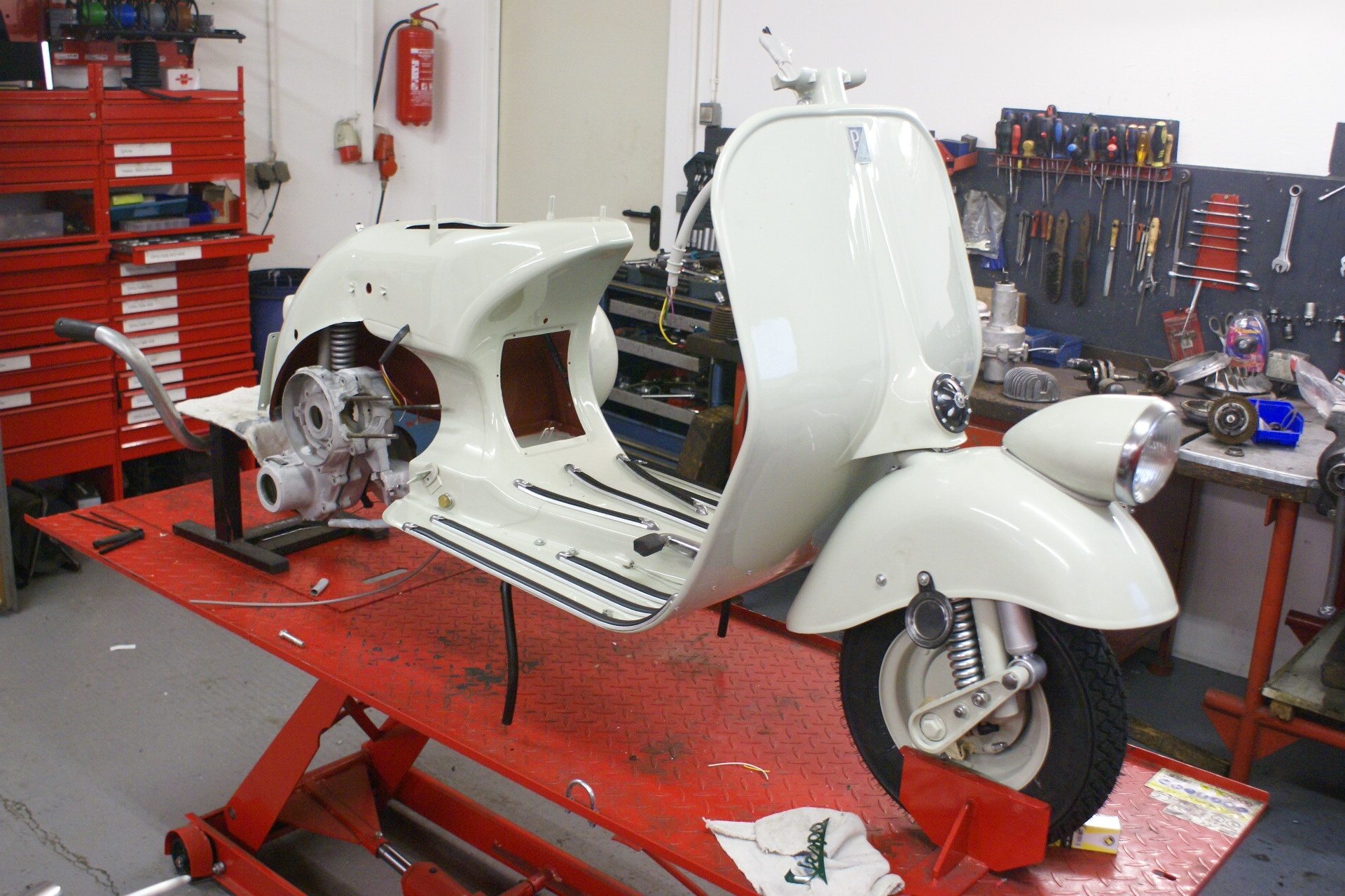 Bilderserie Restauration Vespa VM - Bild #10 Bilderserie Restauration Vespa VM - Bild #10