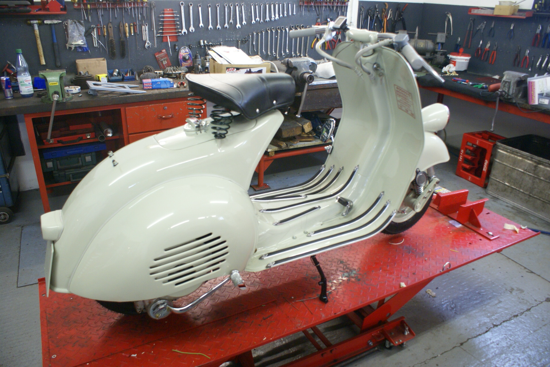 Bilderserie Restauration Vespa VM - Bild #12 Bilderserie Restauration Vespa VM - Bild #12